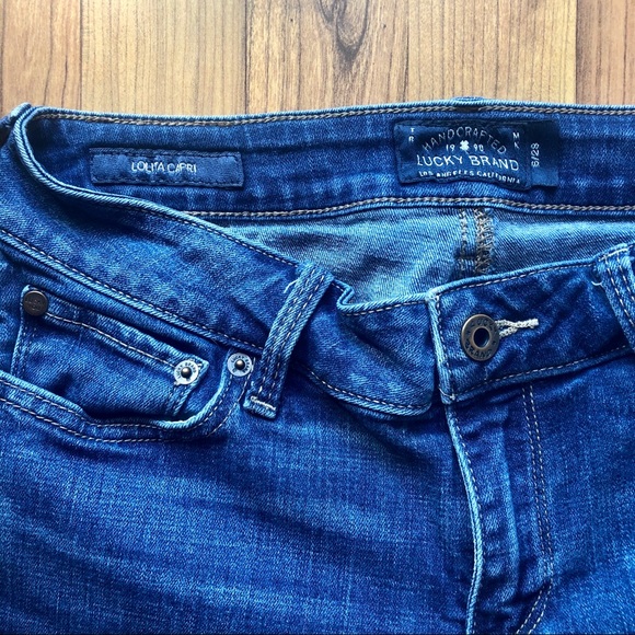 Lucky Brand Lolita Denim Capri / Cropped Jeans (6) - Picture 3 of 4